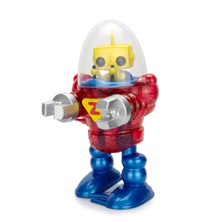 Classic Wind Ups Merlin Robot Red