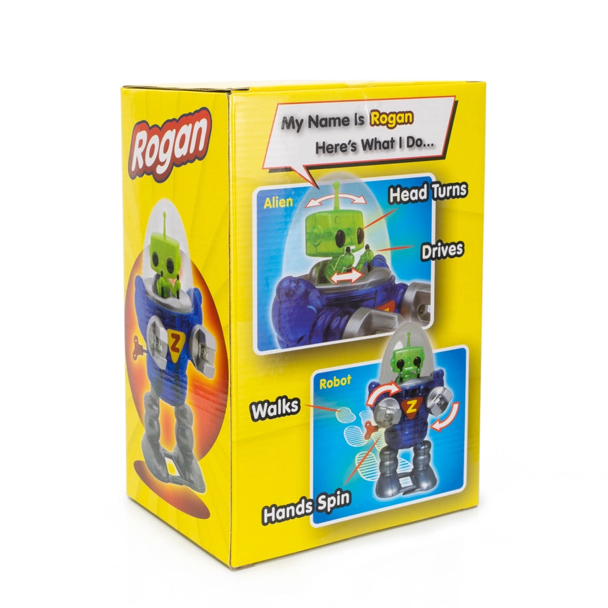 Classic Wind Ups Rogan Robot Blue