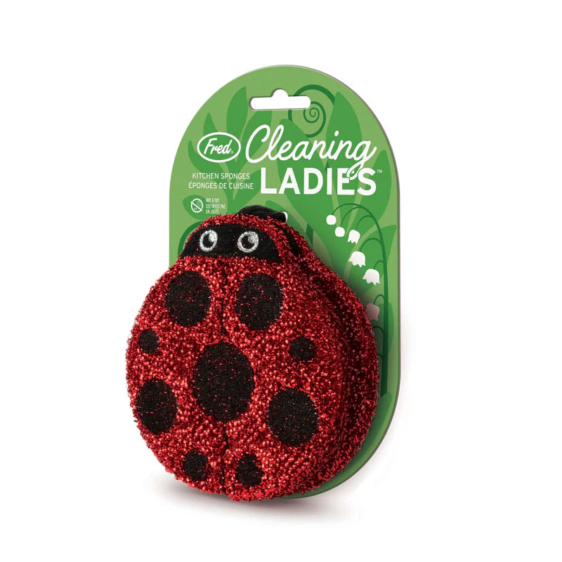 Cleaning Ladies Lady Bug Sponges