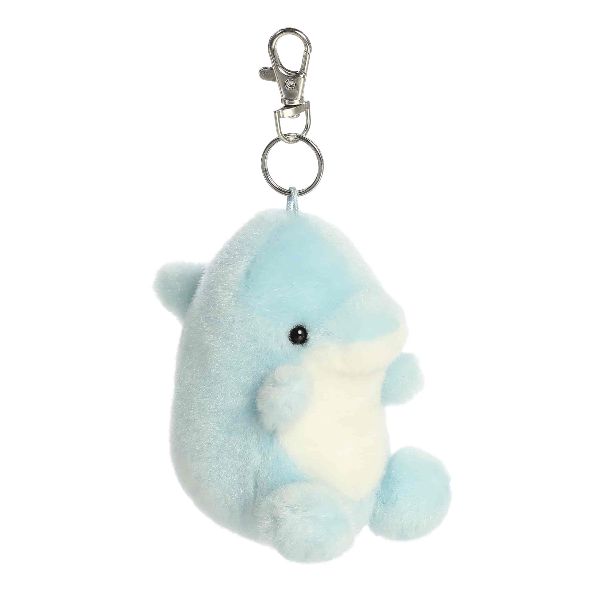 Clicks Dolphin Clip-On Palm Pals Plush 4"