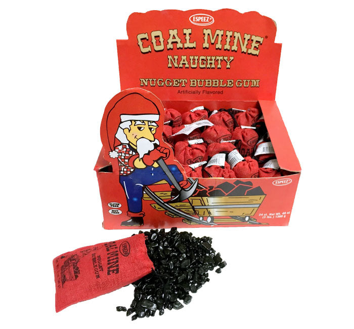 Coal Mine Naughty Nugget Bubble Gum Pouch