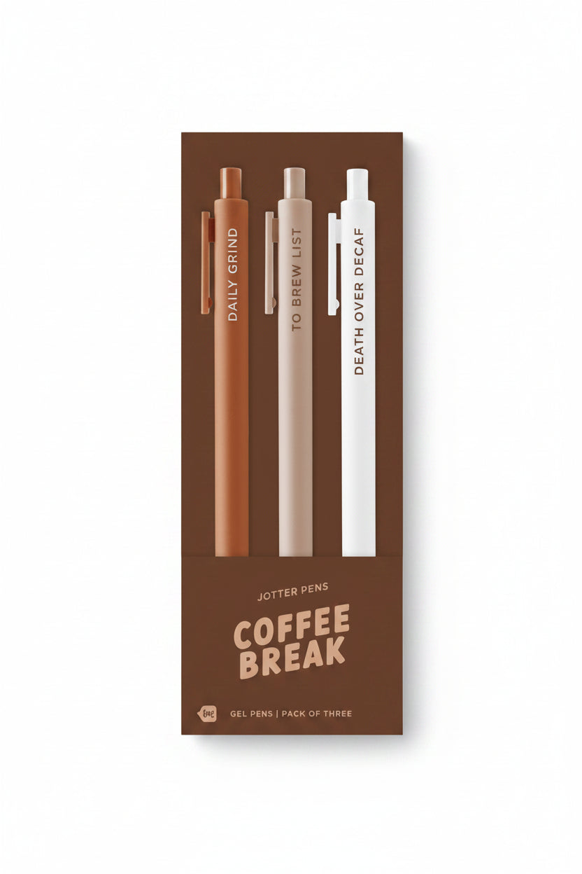 Coffee Break Pen Set