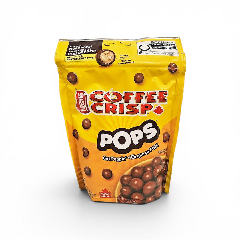 Coffee Crisps Pops Bag