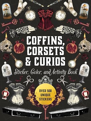 Coffins Corsets & Curios Sticker Color & Activity Book