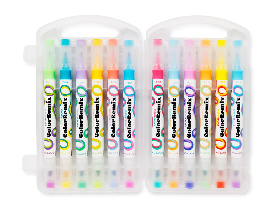 Color Remix Set Of 12 Double Ended Color Changing Layering Markers