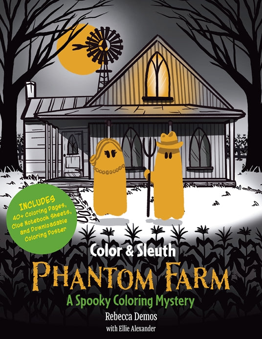 Color & Sleuth Phantom Farm Coloring Book