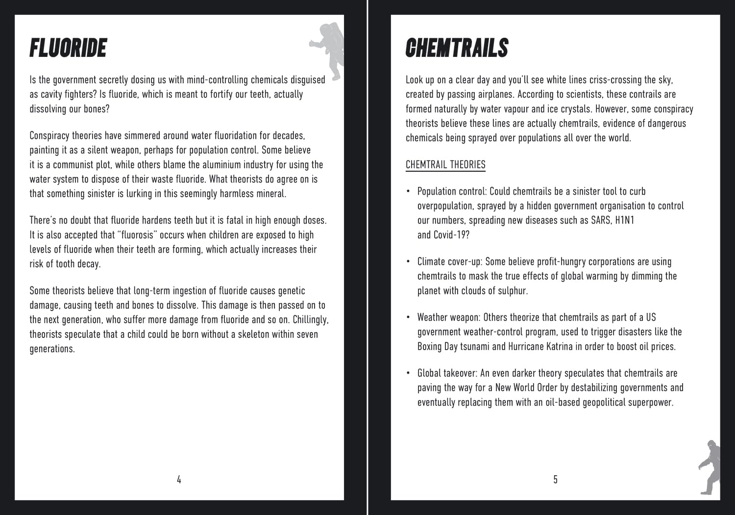 Conspiracy Theory Trivia Book