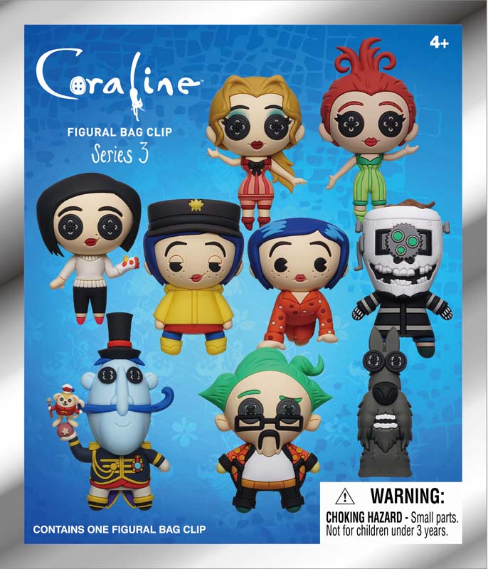 Coraline Figural Bag Clip Series 3