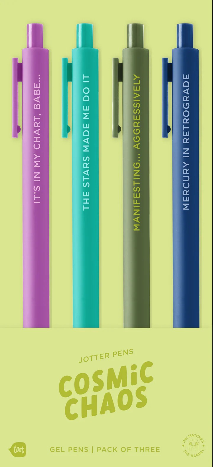 Cosmic Chaos Pen Set
