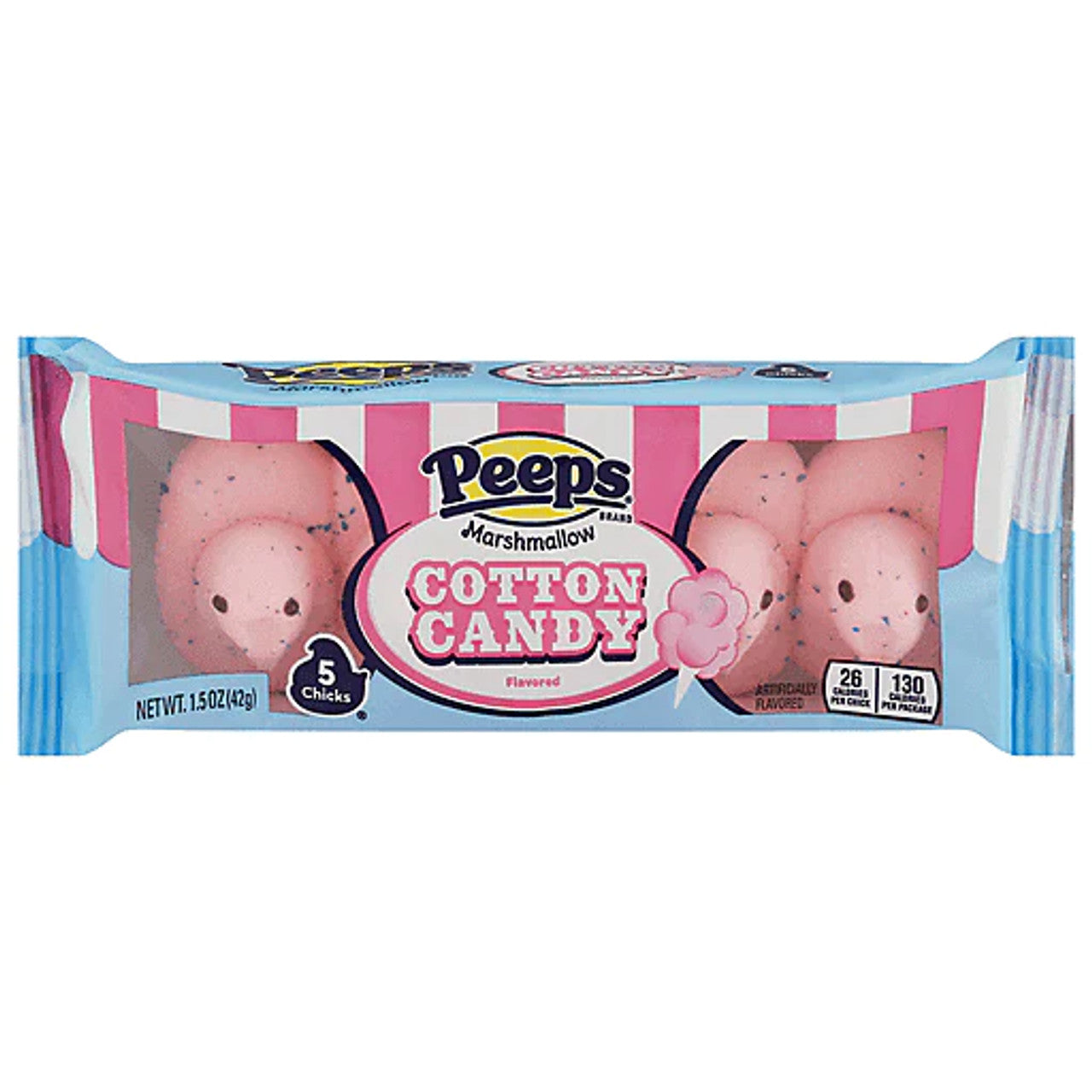Peeps Cotton Candy Chicks 5 pc