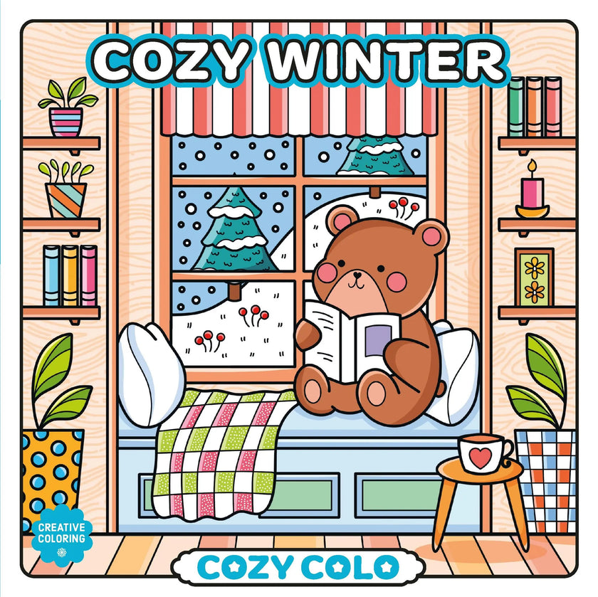 Cozy Winter Coloring Book