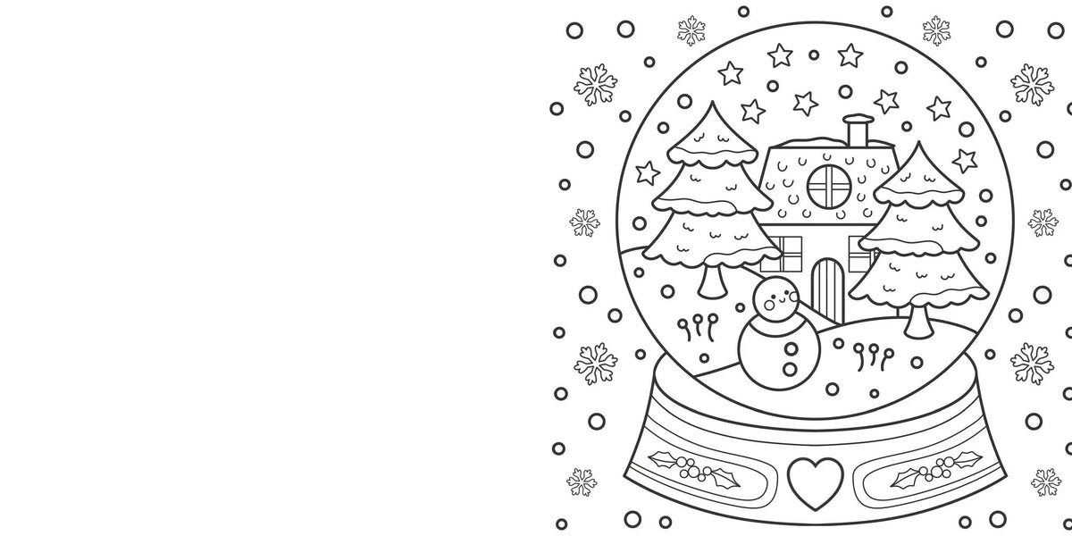 Cozy Winter Coloring Book