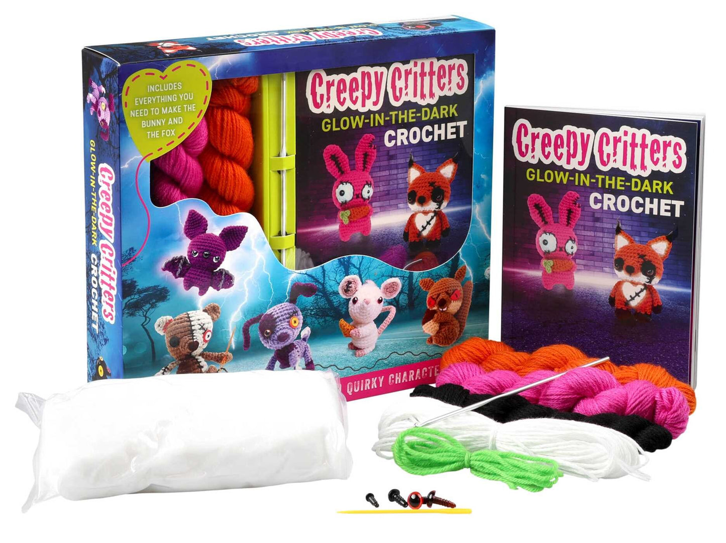 Creepy Critters Glow-In-The-Dark Crochet