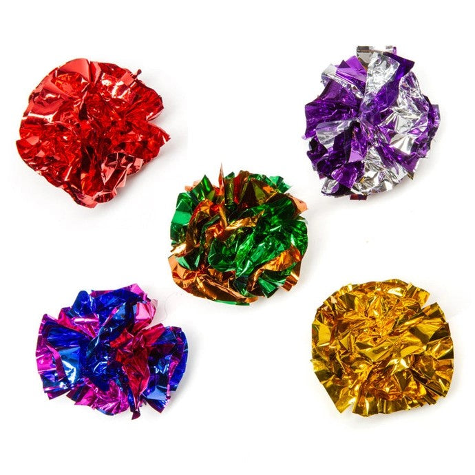 Crinkle Balls Cat Toy