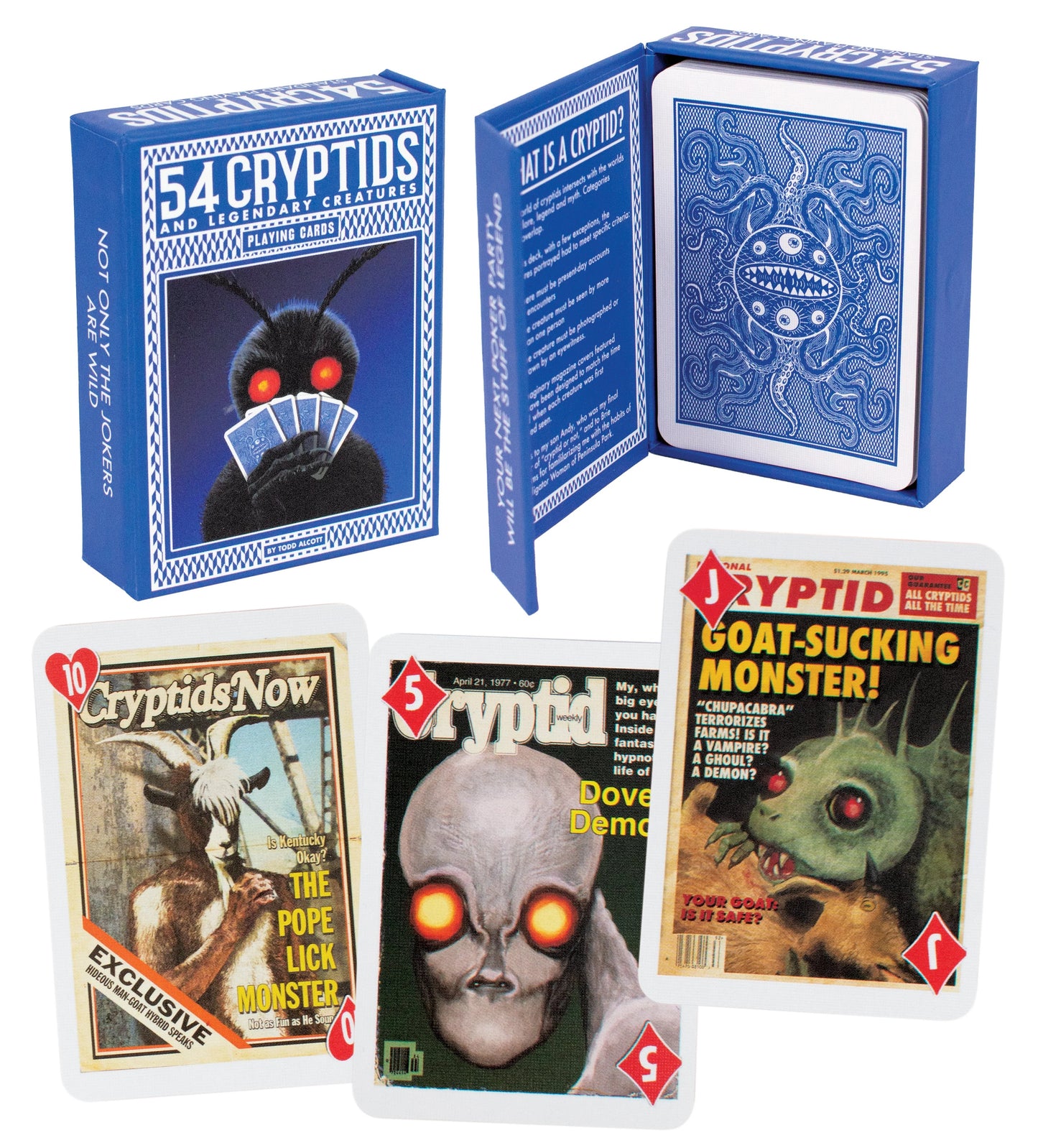 Cryptids Playing Cards