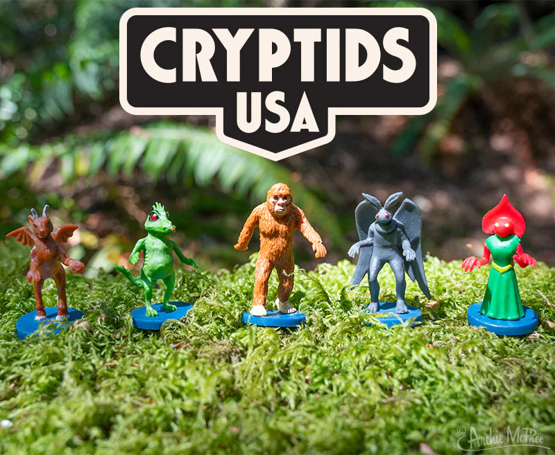 Cryptids Creatures USA Playset