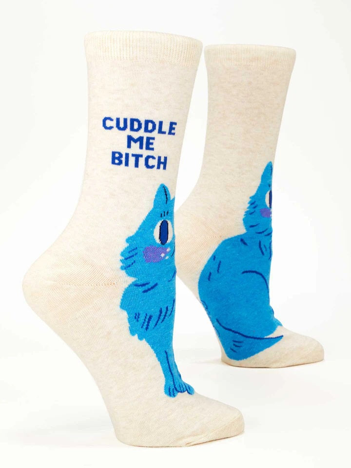 Cuddle Me Bitch Women's Socks