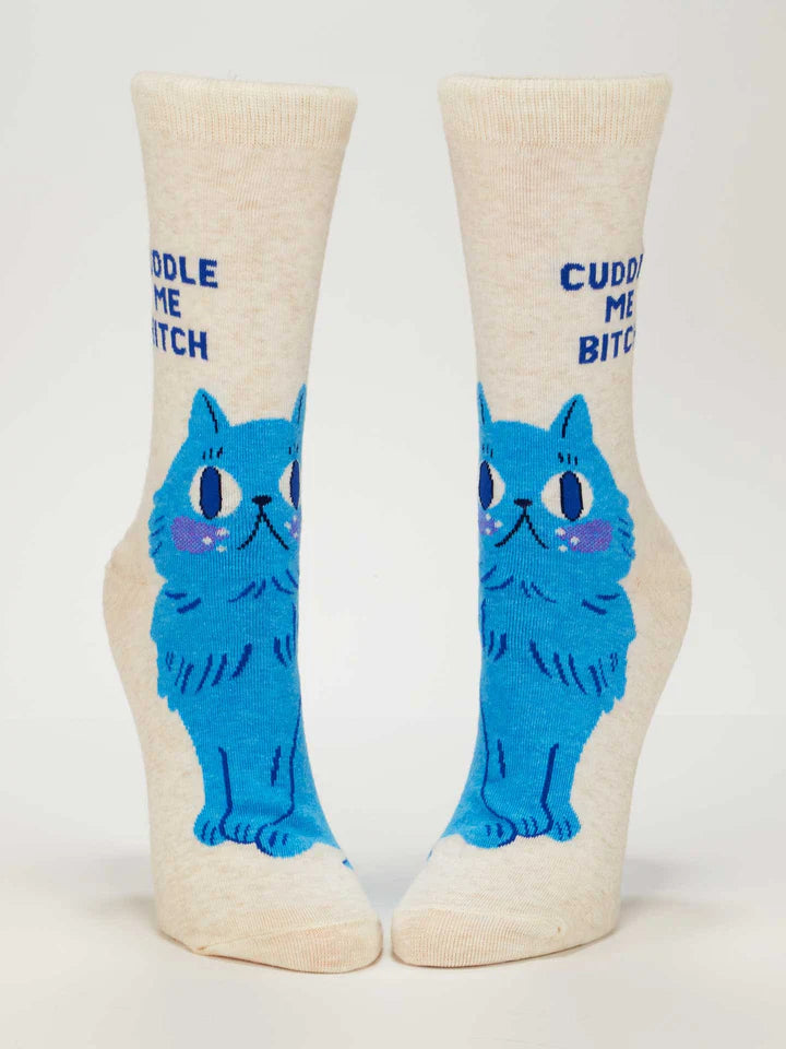 Cuddle Me Bitch Women's Socks