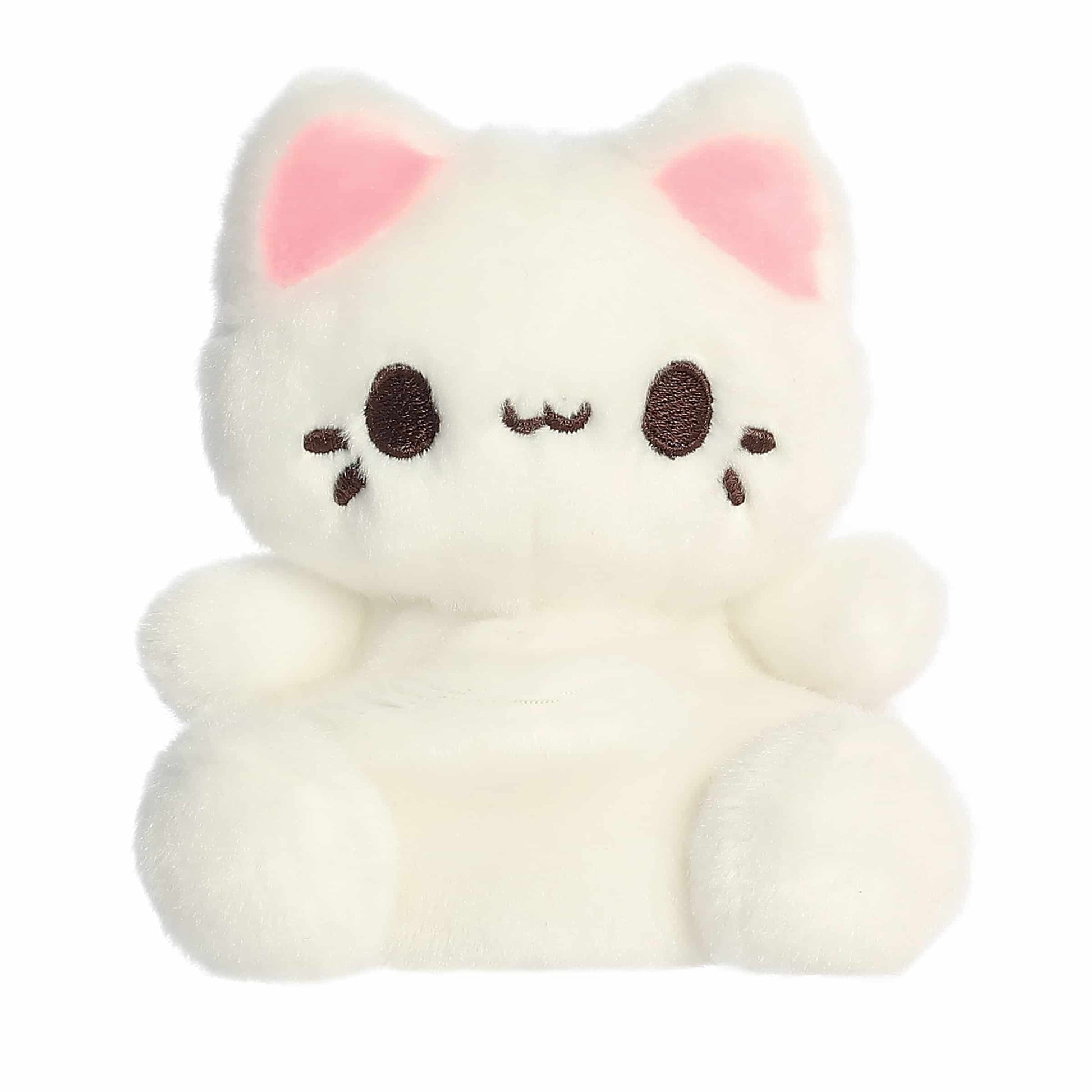 Custard Meowchi Palm Pals Plush 5"