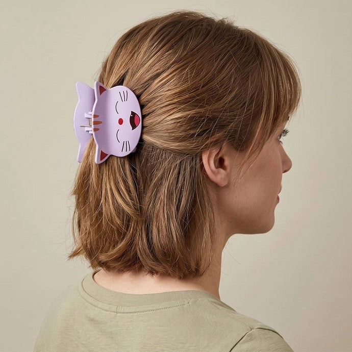 Cute Cat Hair Claw Clip Assorted