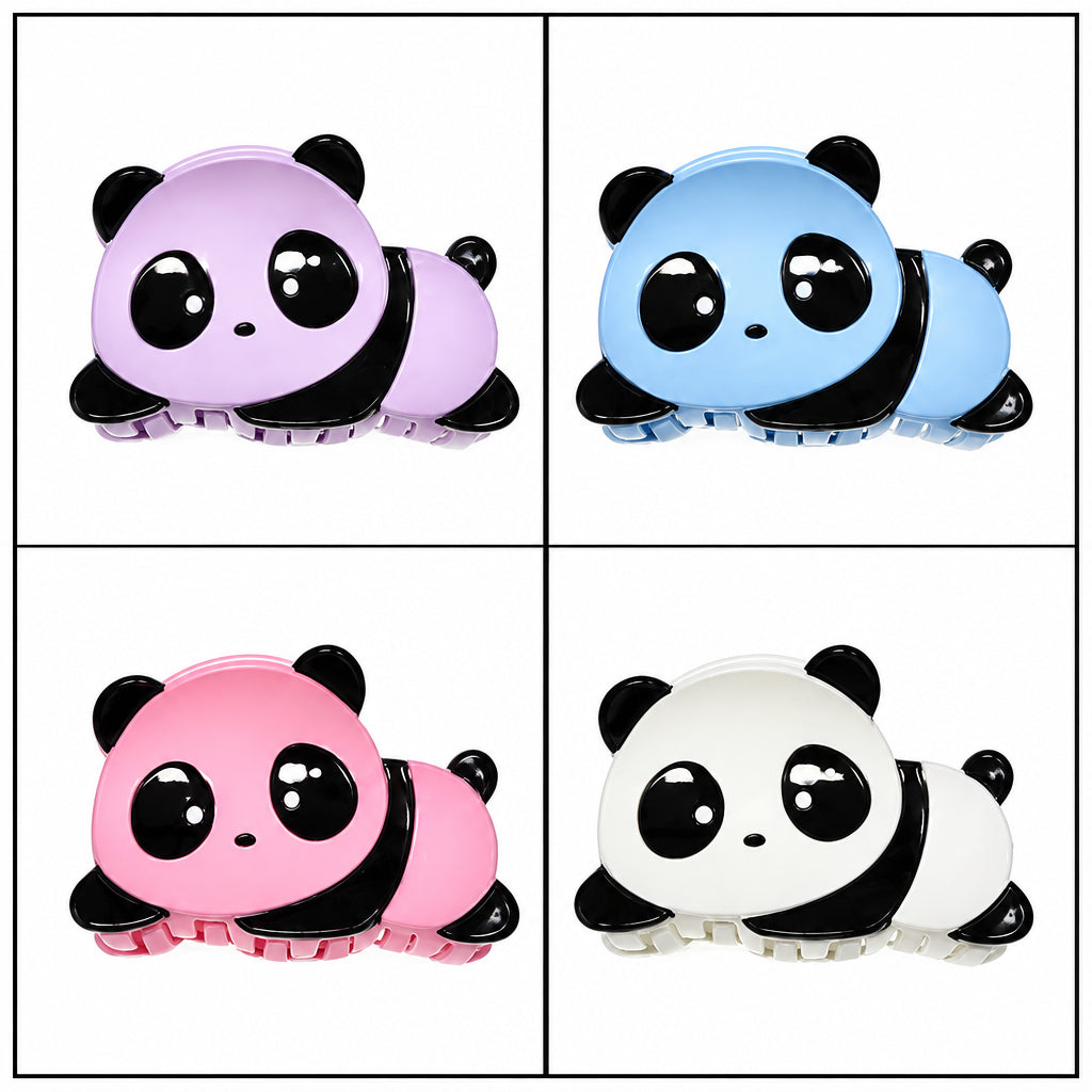 Cute Panda Hair Claw Clip Assorted