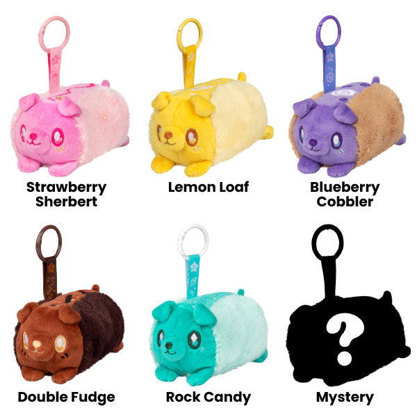 Dachshund Hot Dog Plush Keychain Blind Box Series 1: Dessert Doggies
