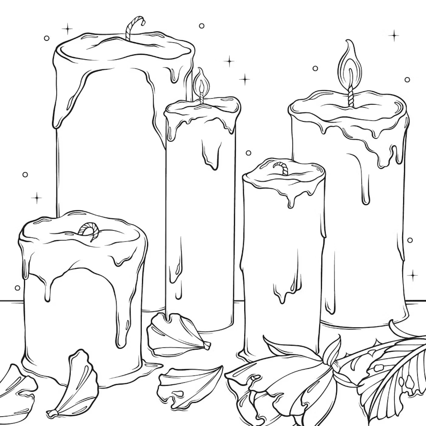 Dark Magic A Gothic Fantasy Coloring Book