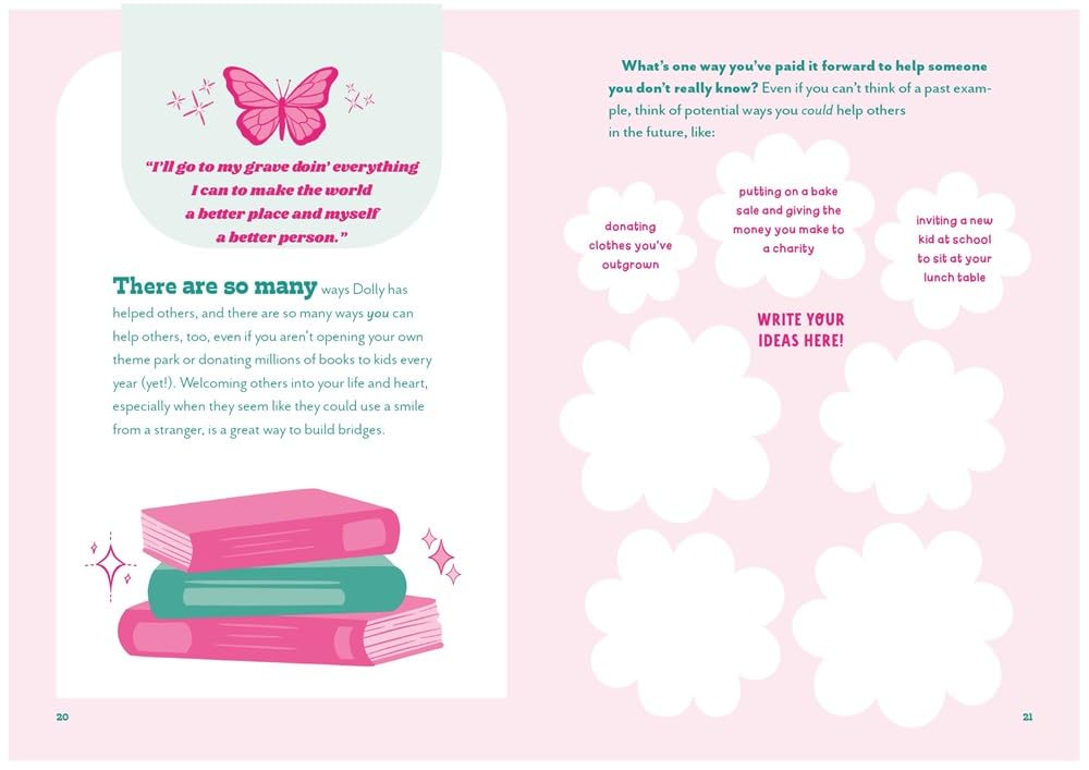 Dazzle Like Dolly Activity Book