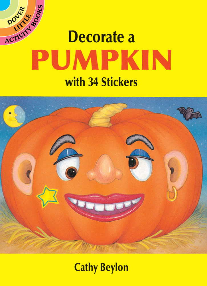 Decorate A Pumpkin Sticker Activity Book