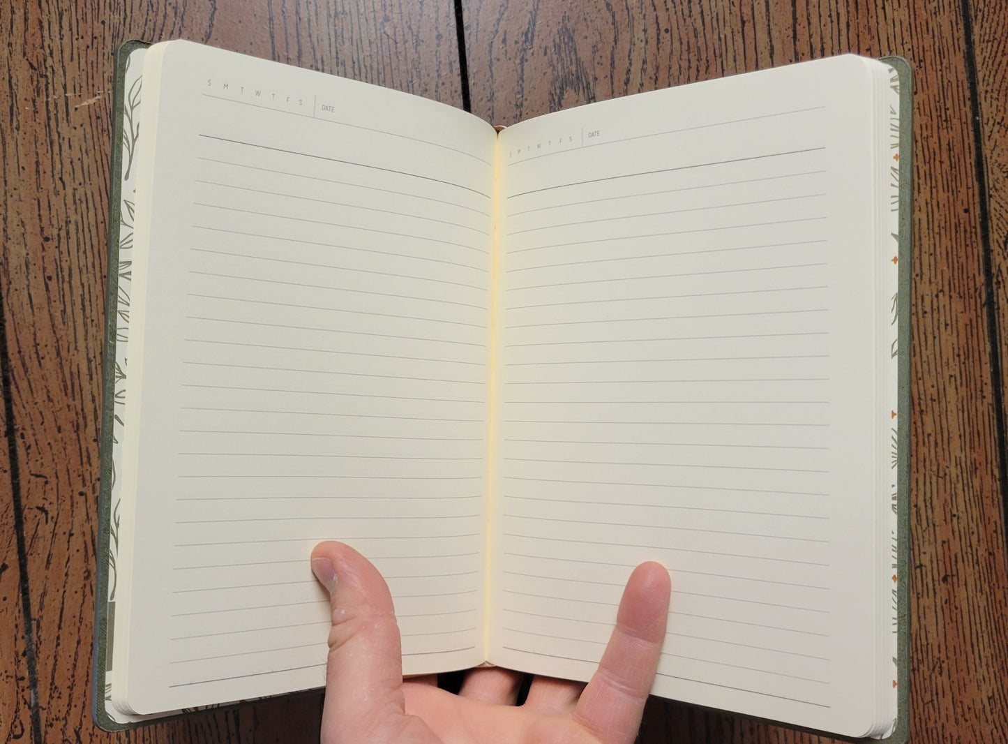 Deer Embroidered Notebook