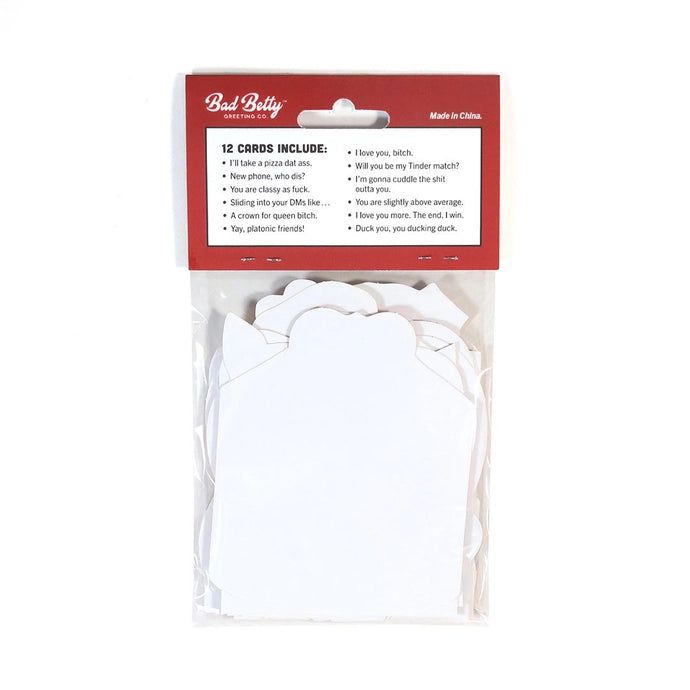 Delightfully Sarcastic Valentines Set Of 12