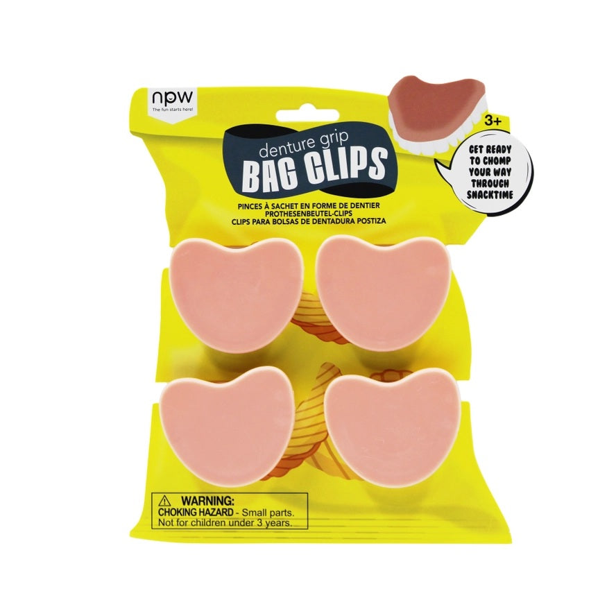 Denture Grip Bag Clips