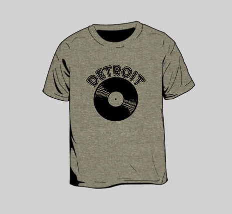 Detroit Vinyl Toddler's T-Shirt Military Green