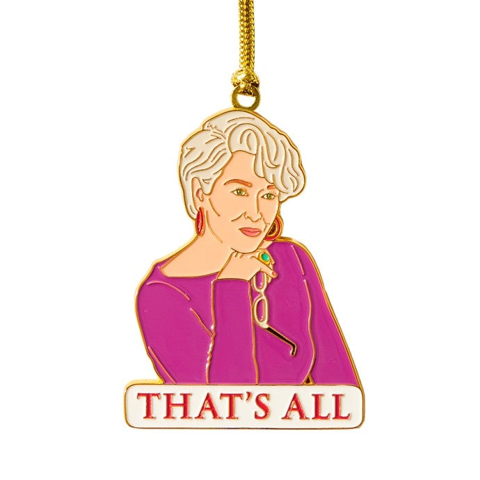 Devil Wears Prada Enamel Ornament