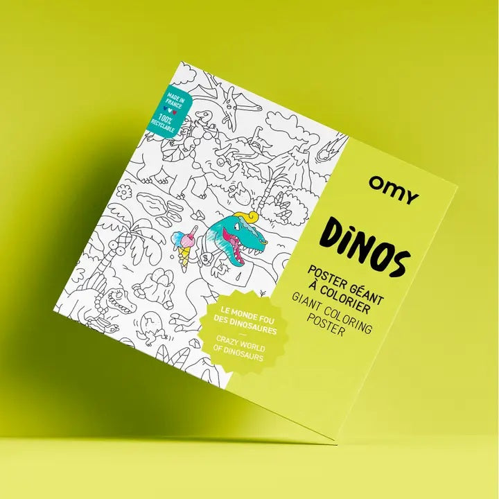 Dino Giant Coloring Poster