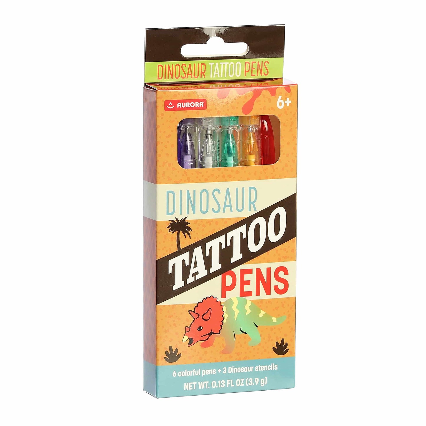 Dinosaur Tattoo Pens Set