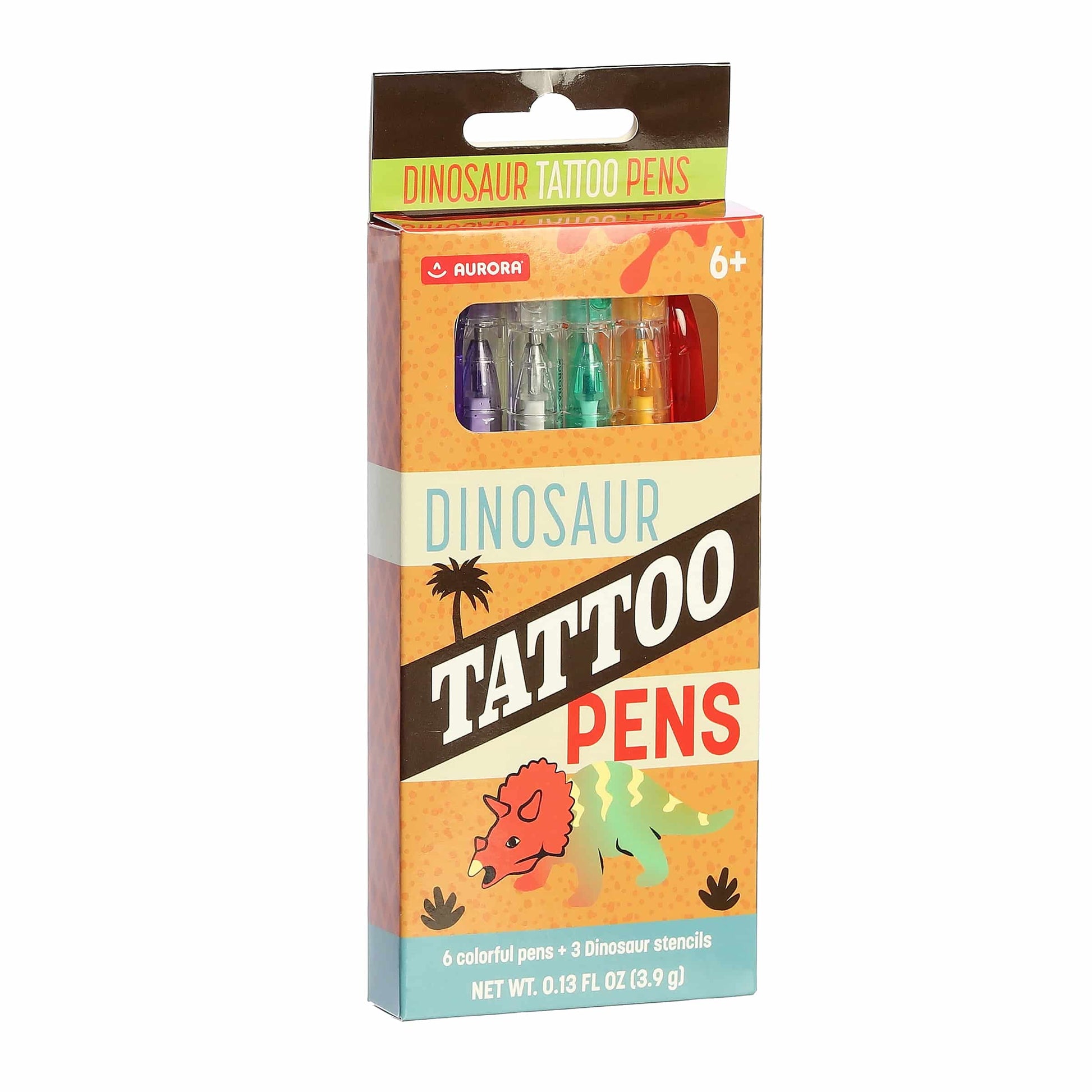 Dinosaur Tattoo Pens Set