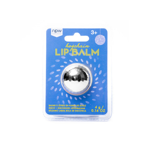Disco Ball Keychain Lip Balm