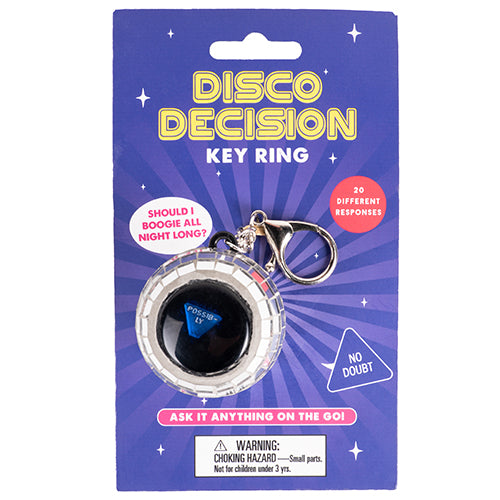 Disco Decision Key Ring