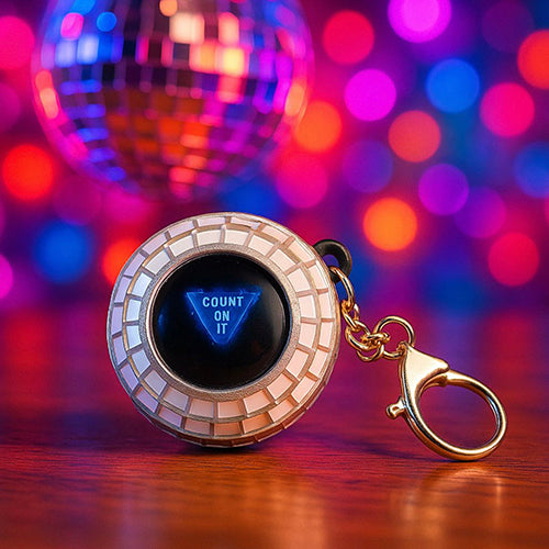 Disco Decision Key Ring