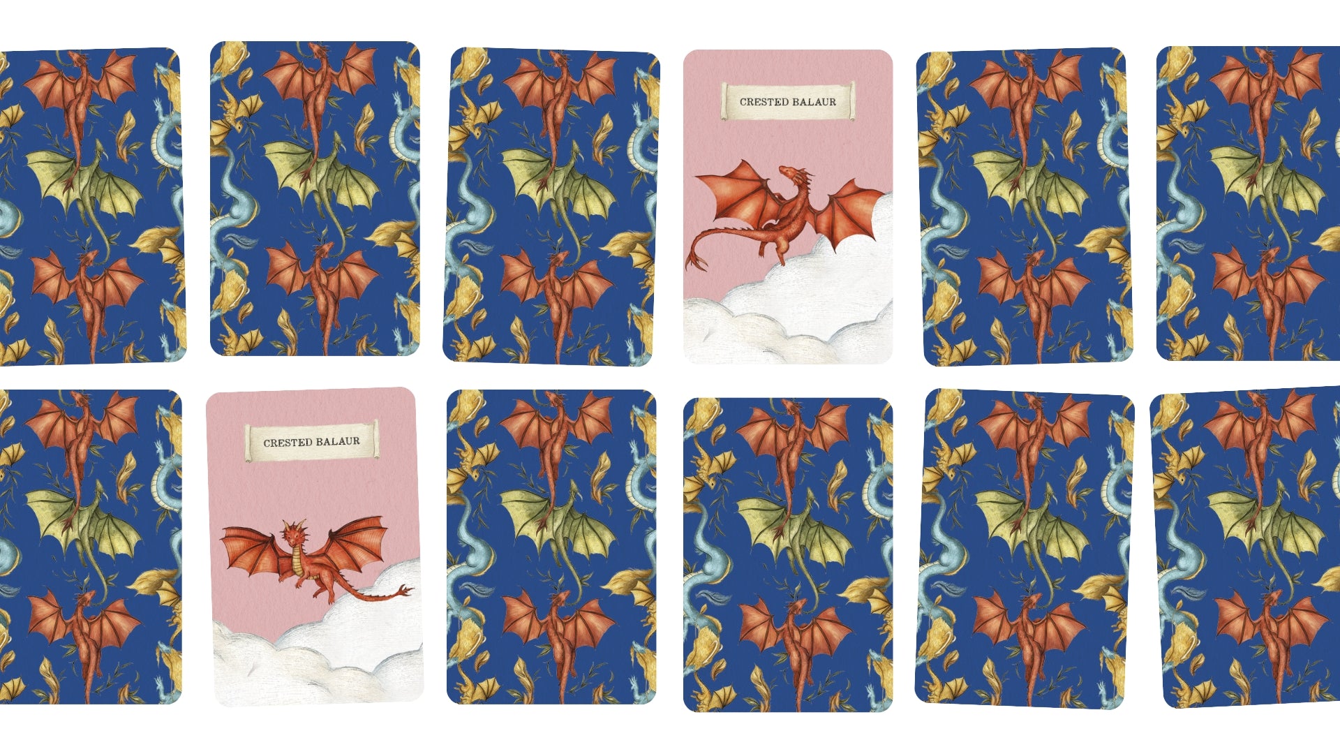 Discover The Dragons Memory Game