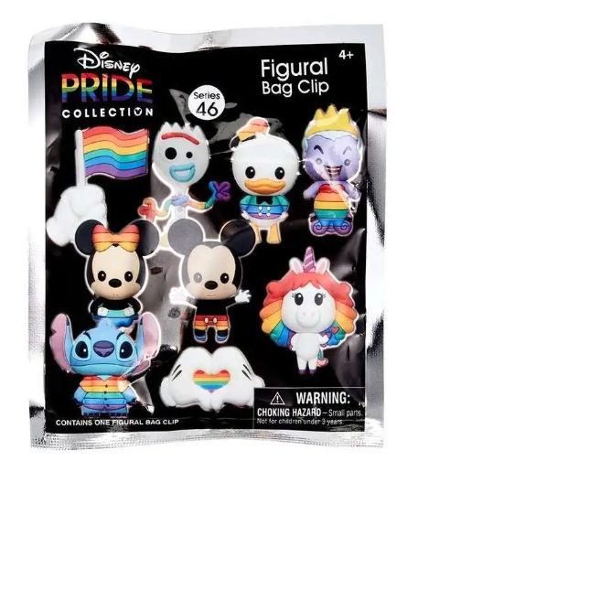 Disney Pride Figural Bag Clip Series 46