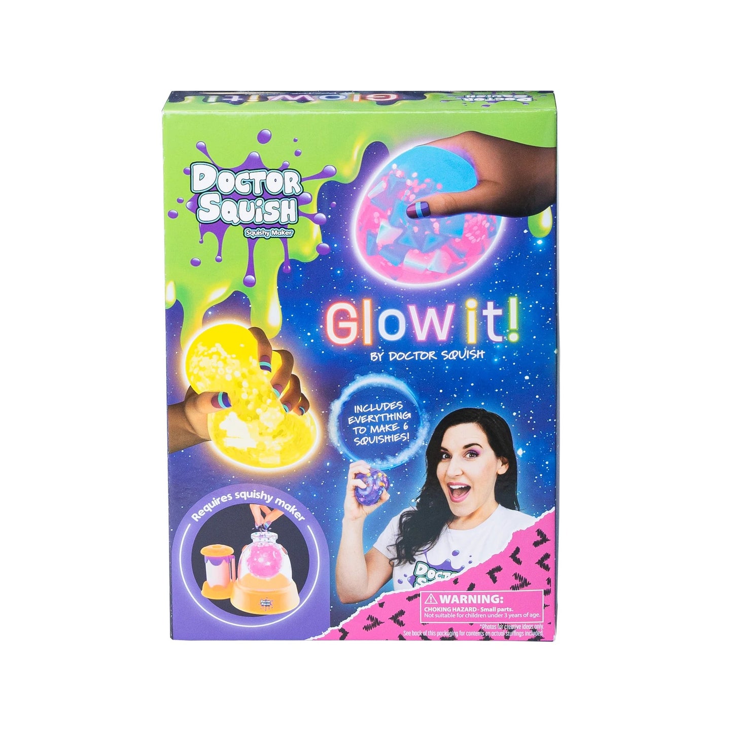 Doctor Squish Squishy Maker Glow It Refill