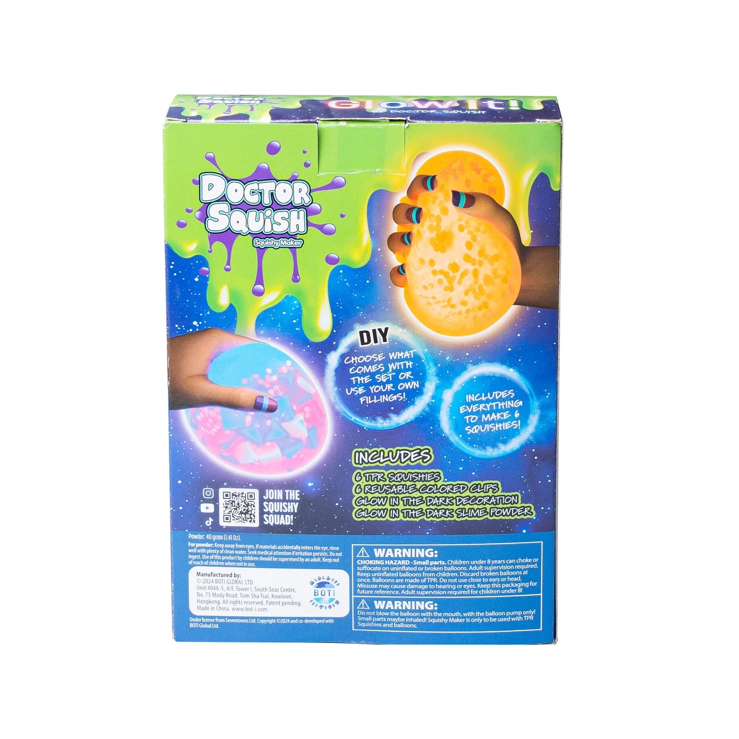 Doctor Squish Squishy Maker Glow It Refill
