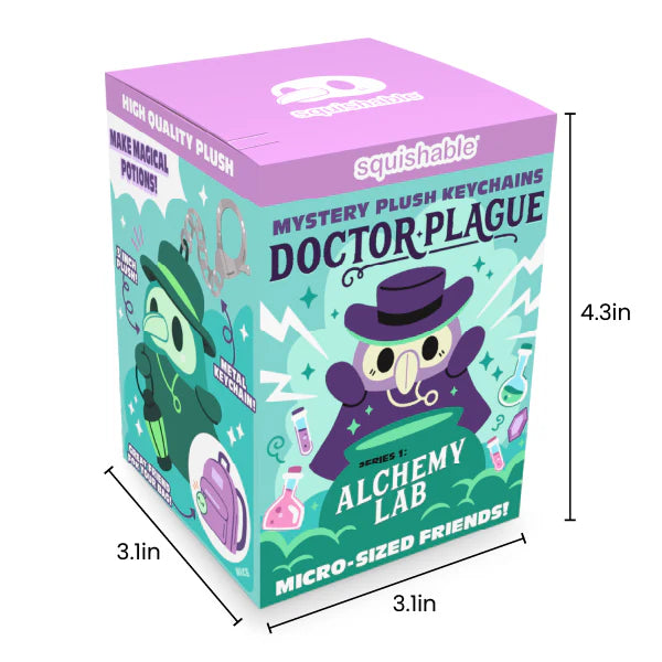 Doctor Plague Mystery Plush Keychain Blind Box Series 1: Alchemy Lab