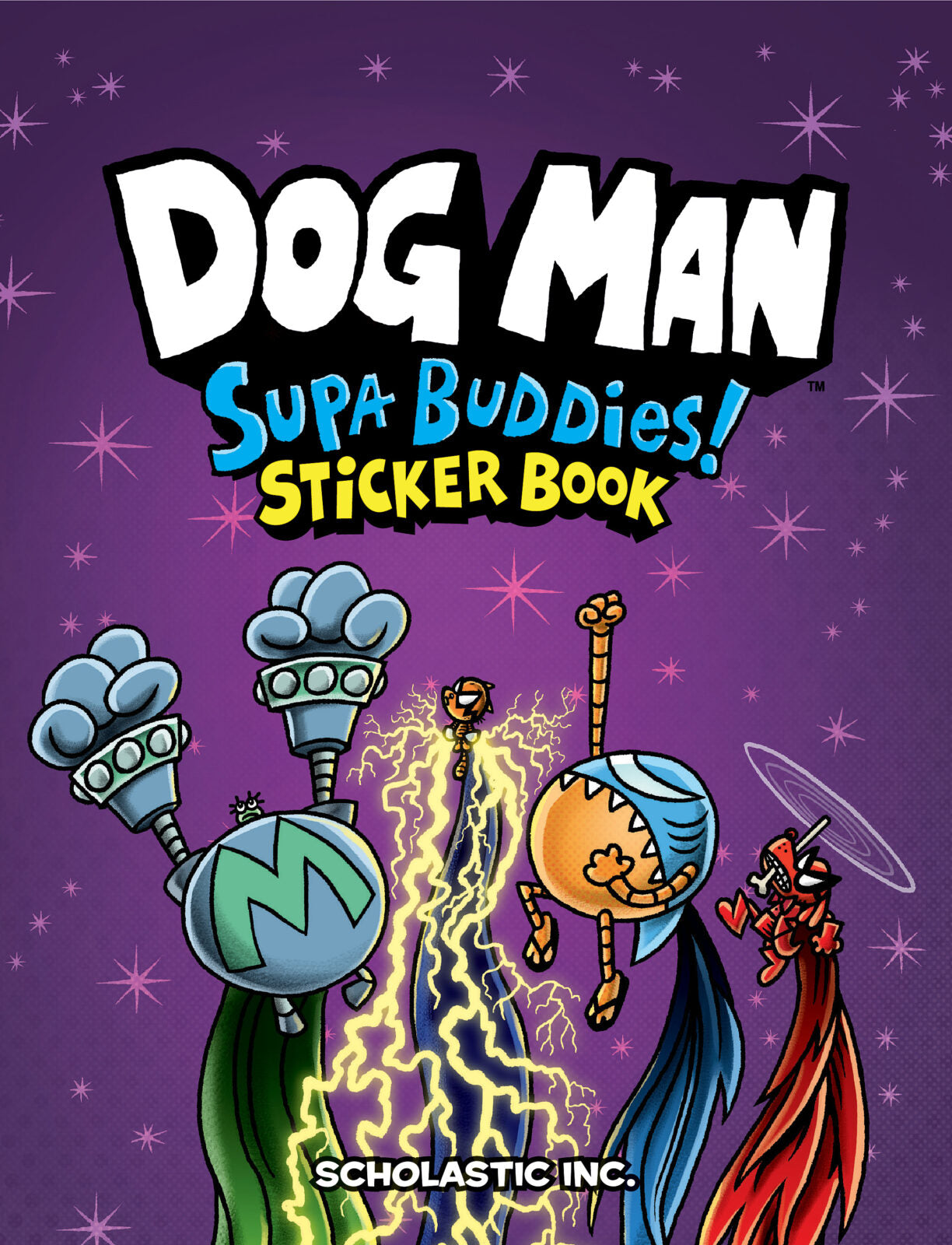Dog Man Supa Buddies! Sticker Book