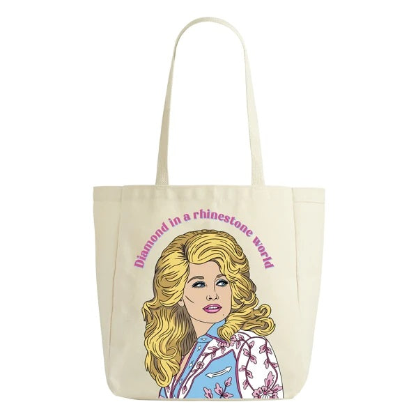 Dolly Parton Diamond Tote Bag