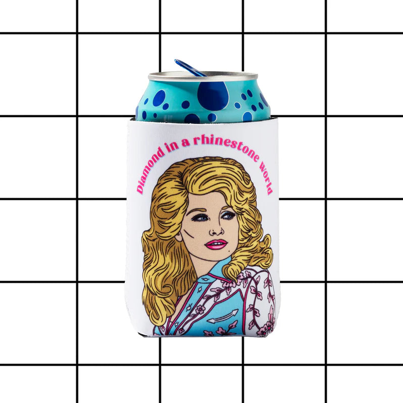 Dolly Parton Diamond Quote Koozie
