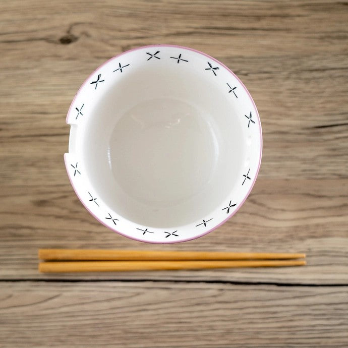 Dragonfly Bowl With Chopsticks