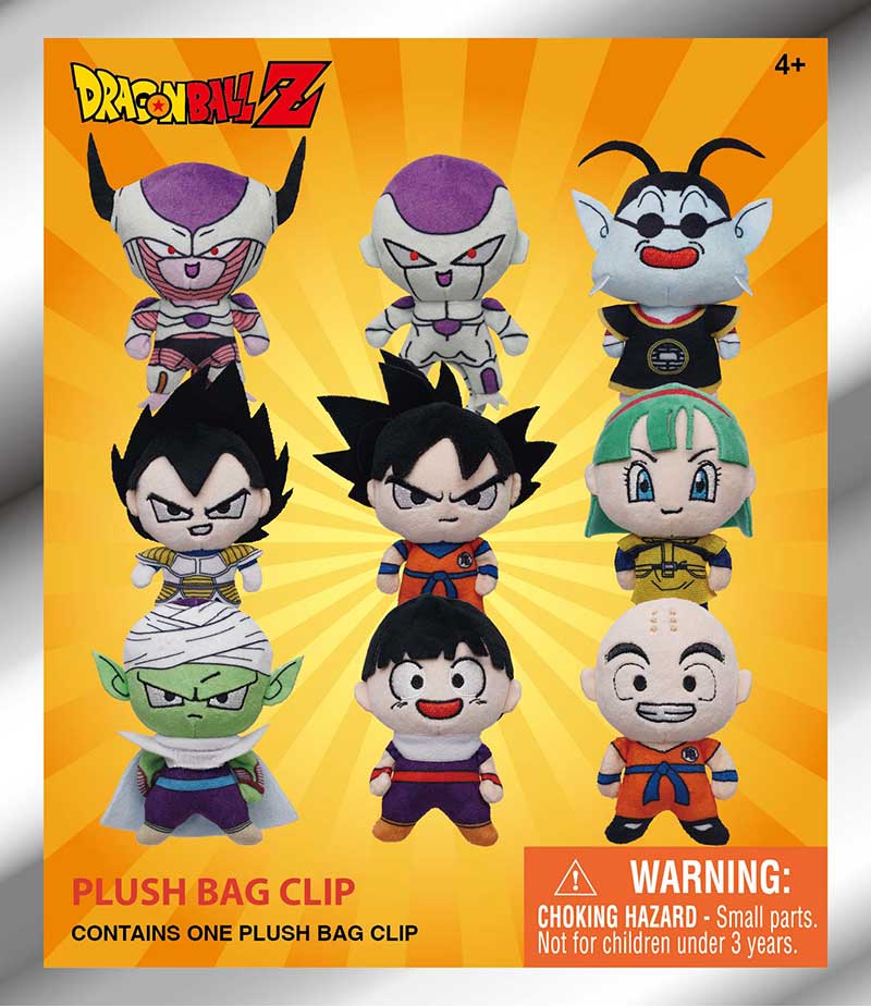 Dragon Ball Z Plush Bag Clip